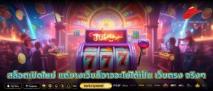 สล็อตเปิดใหม่ แต่บางเว็บก็อาจจะไม่ได้เป็น เว็บตรง จริงๆ